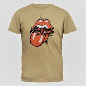 The Rolling Stones Europe '76 Tour rock Official T-Shirt S NWT